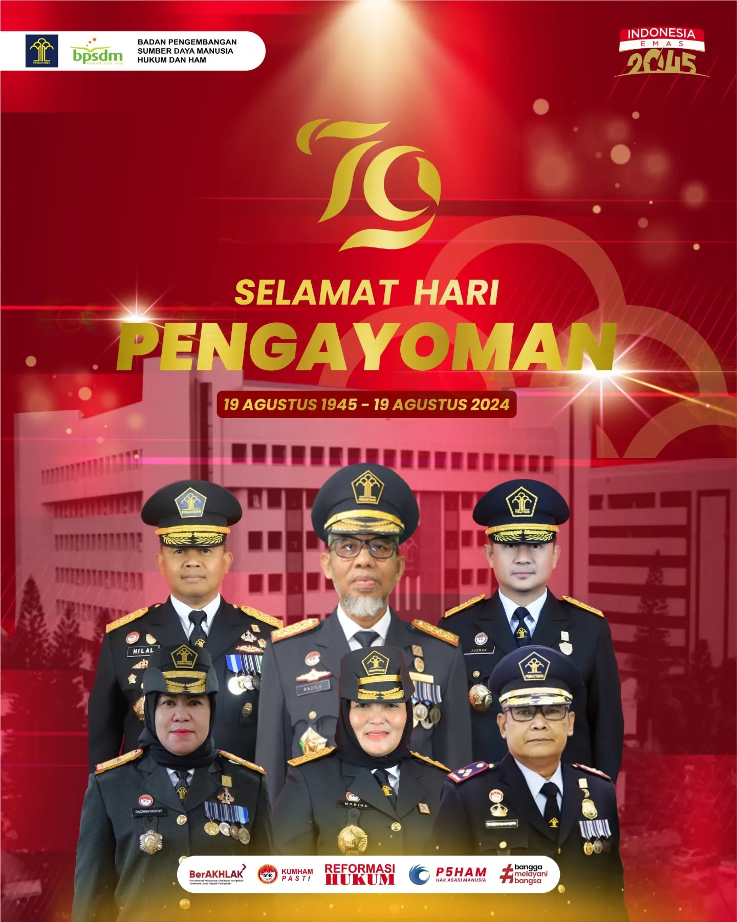 Hari Pengayoman ke-79