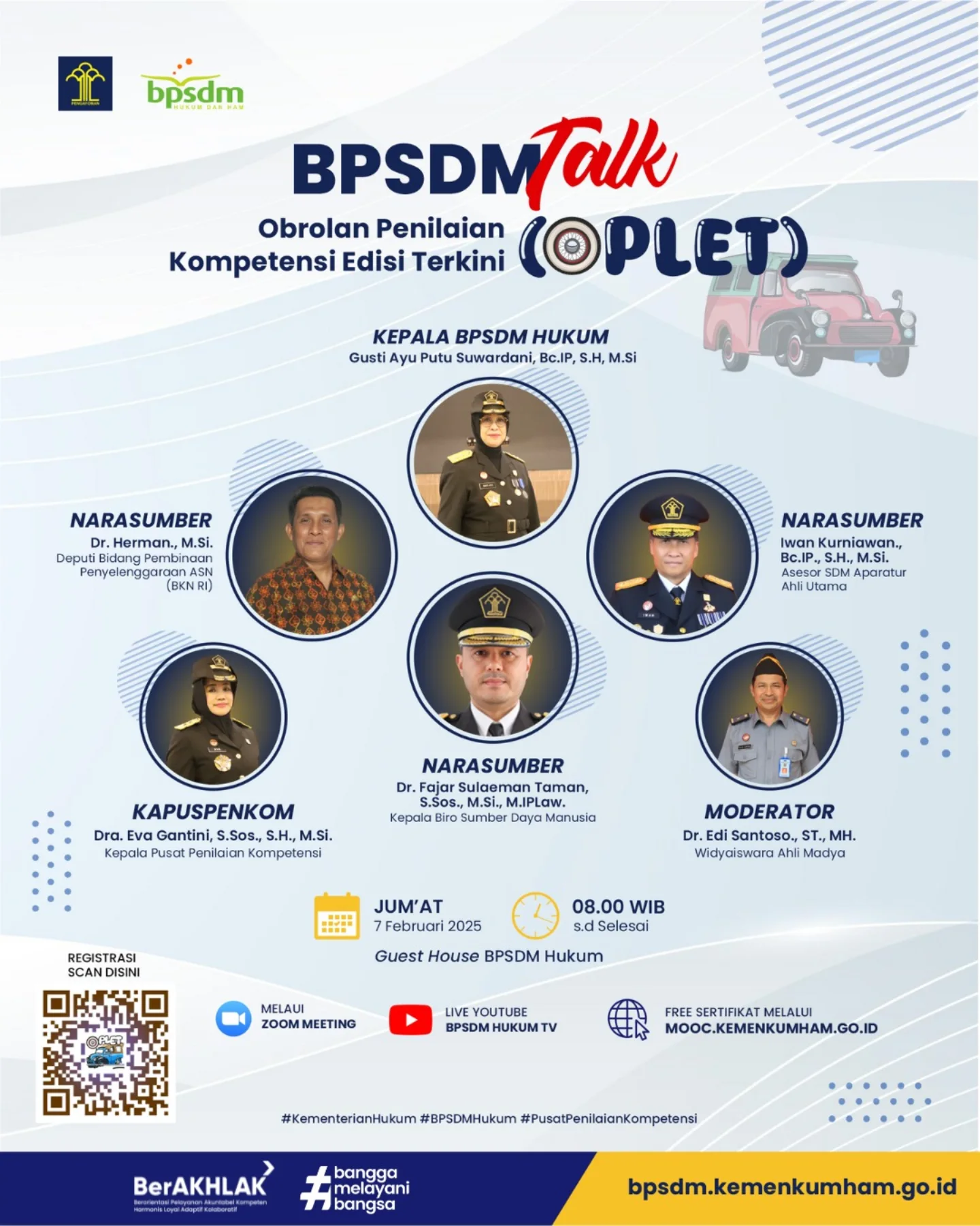BPSDM Talk "Obrolan Penilaian Kompetensi Edisi Terkini (OPLET)"