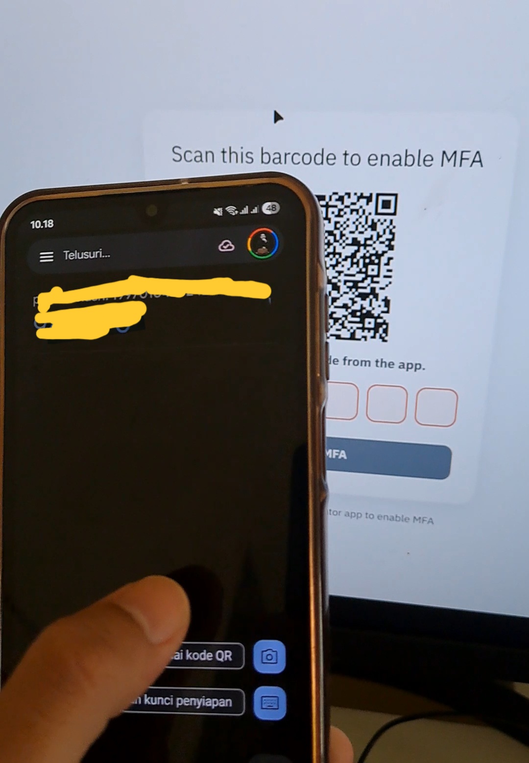 Mengamankan Authetincation pada Website dengan Fitur Multi-Factor Authentication (MFA)